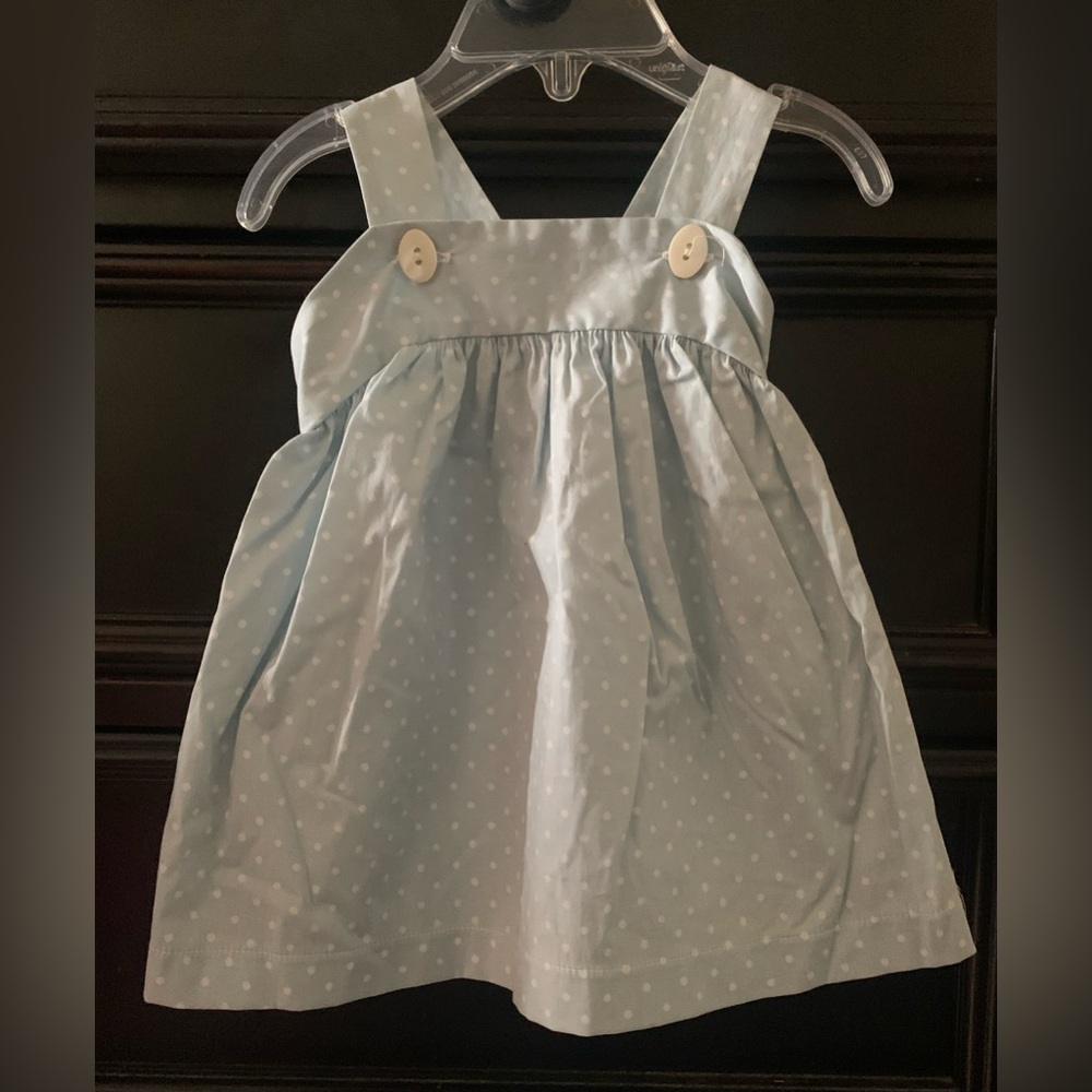 La Stupenderia Light Blue Polka Dot Sundress